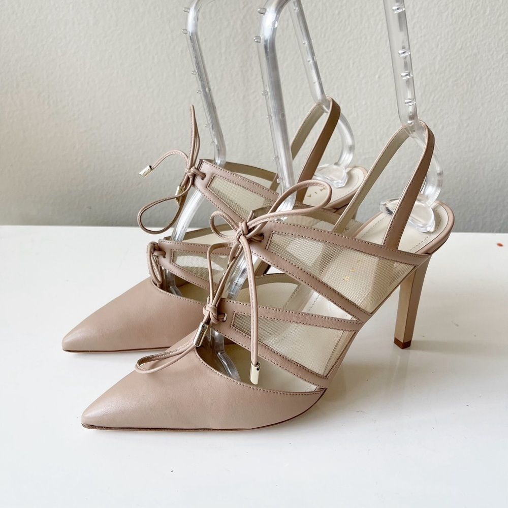 MIA BECAR close toes heels sling backs 7‎